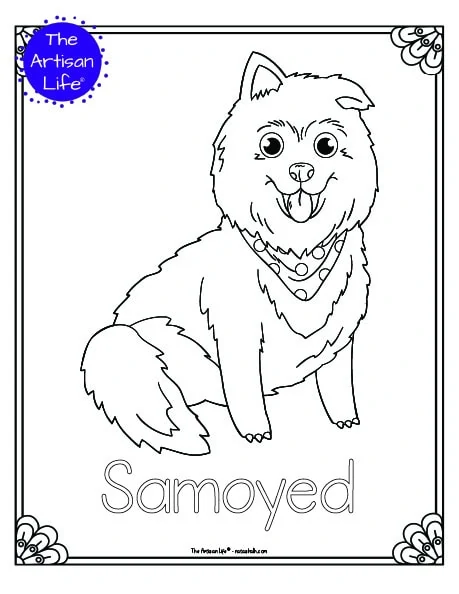 35 free printable dog breed coloring pages for kids the artisan life