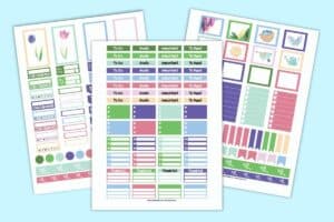 Printable May Planner Pages for Happy Planner &amp; US Letter - The Artisan ...