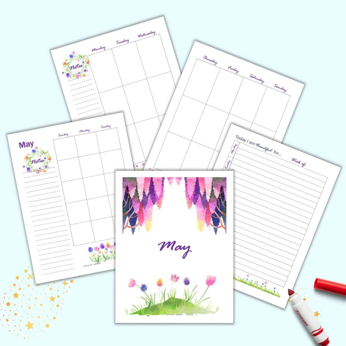 Productivity Planner Insert Free Weekly Planner 2021 A4 & JPG