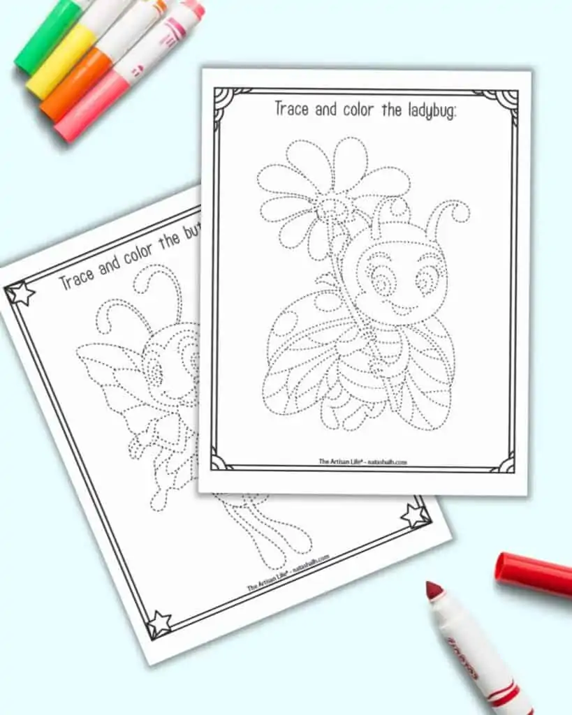 free-printable-insect-trace-and-color-pages-the-artisan-life