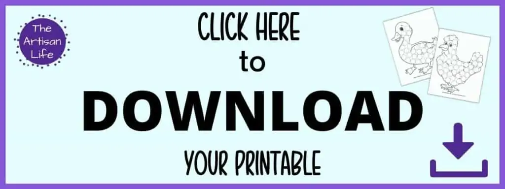 text "click here to download your printable"