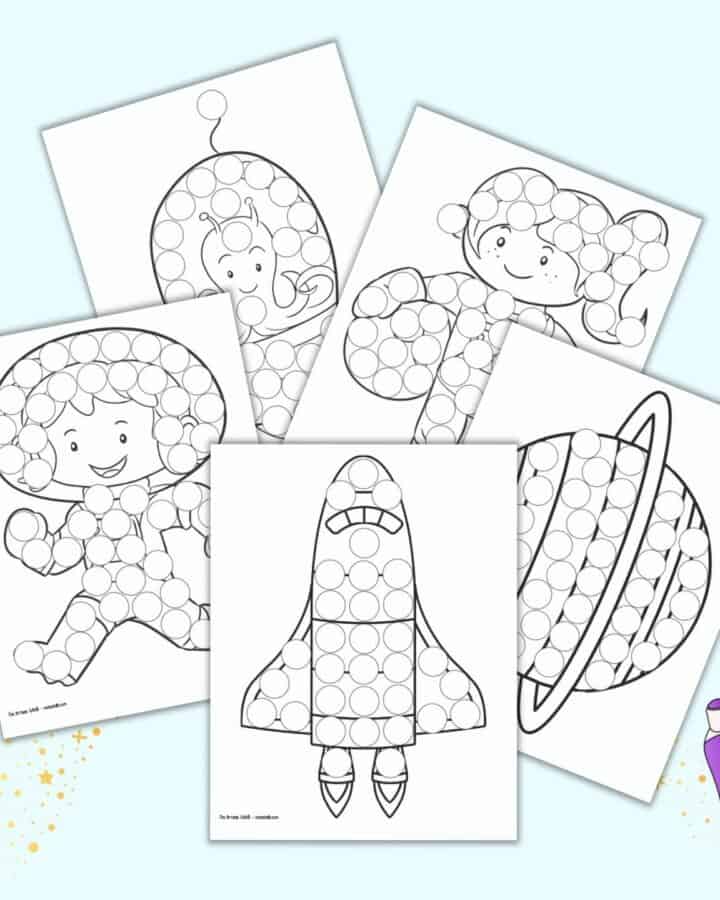 Dot Marker Coloring Pages Archives - The Artisan Life