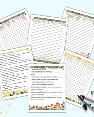 Printable journals &amp; planners Archives - Page 3 of 11 - The Artisan Life