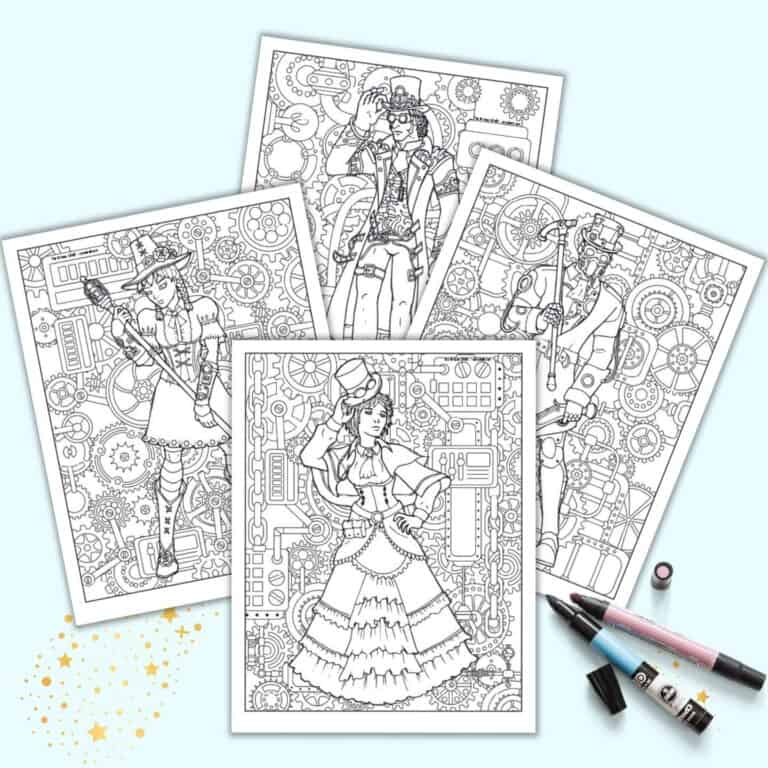 Free Printable Owl Coloring Pages for Adults - The Artisan Life