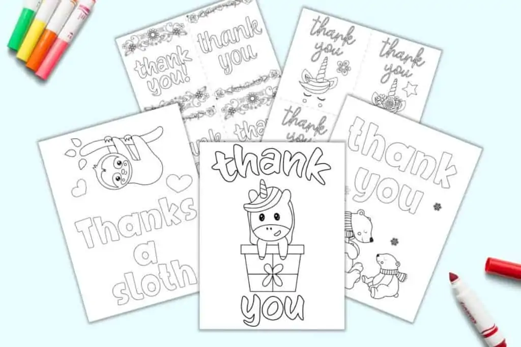 please and thank you coloring pages