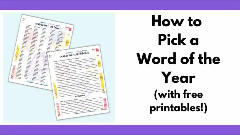 SLAY Word of the Year: Free Motivational Printables