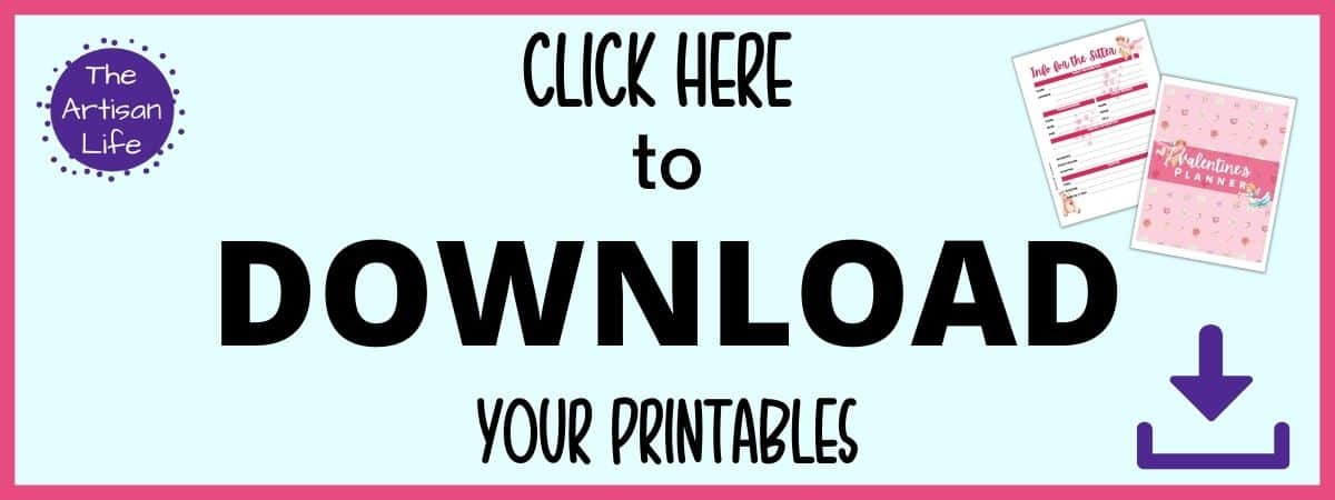 Text "click here to download your printable"