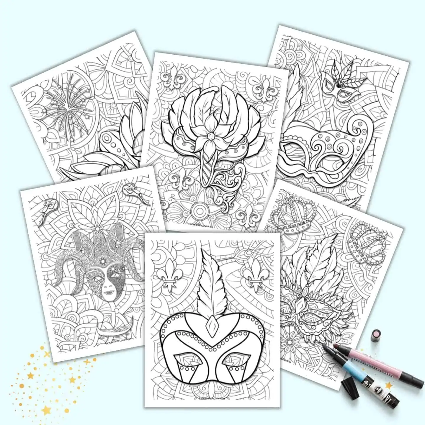 20+ Free Printable Chamomile Essential Oil Coloring Pages   The ...