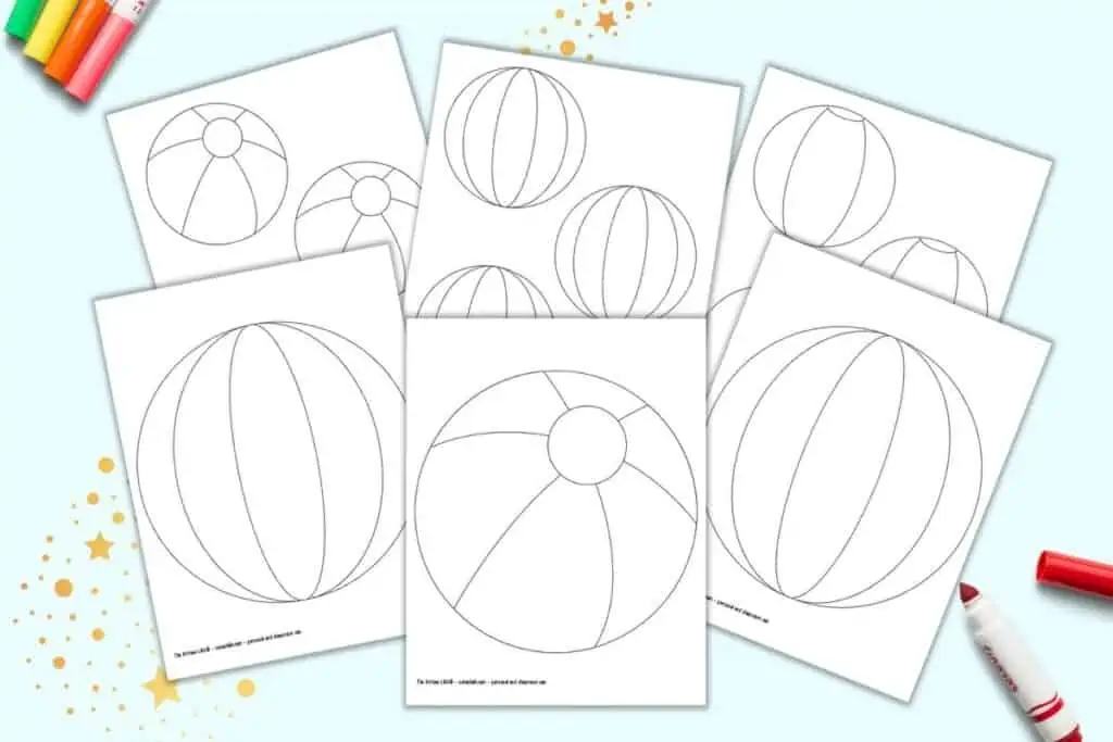 sphere template printable