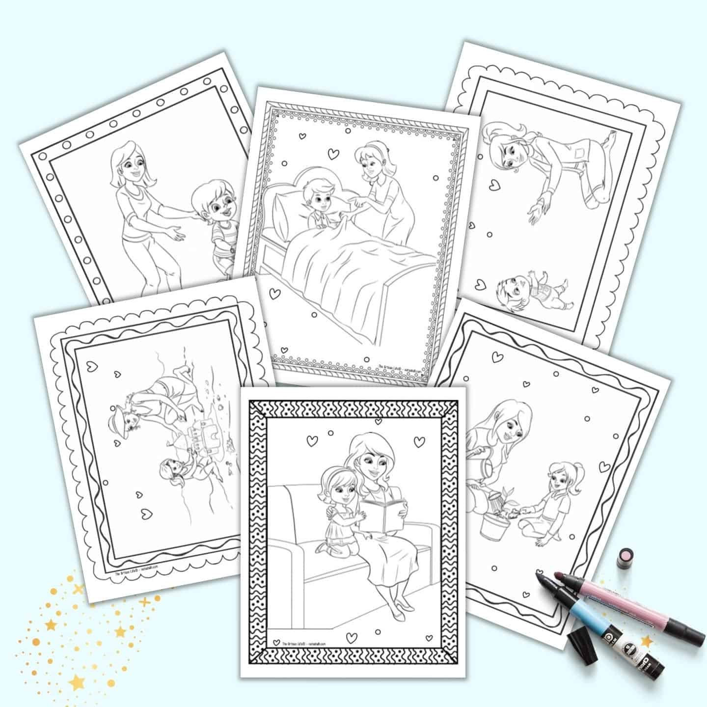 36 Disney Princess Coloring Pages (Free PDF Printables)