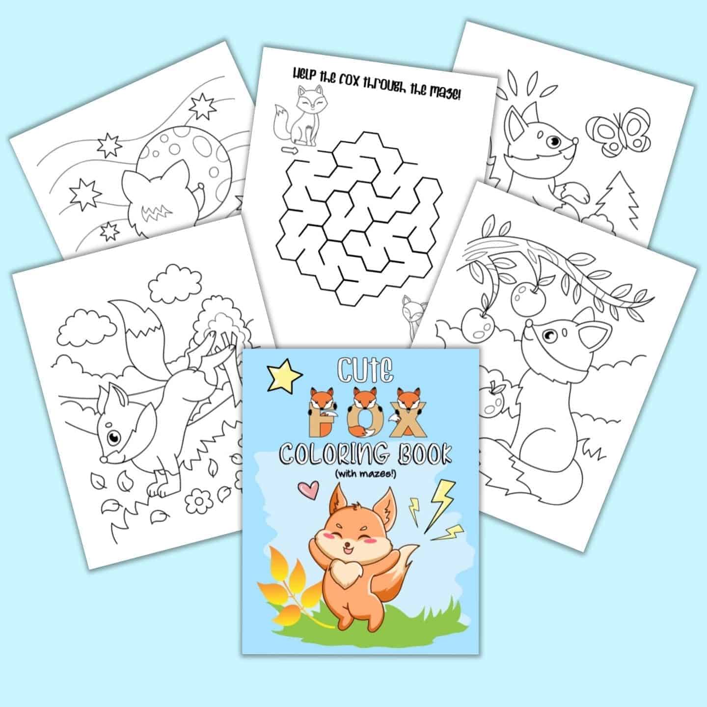 coloring books for girls ages 8-12: Funny Animals Coloring Pages for  Children, Preschool, Kindergarten age 3-5 (Paperback)