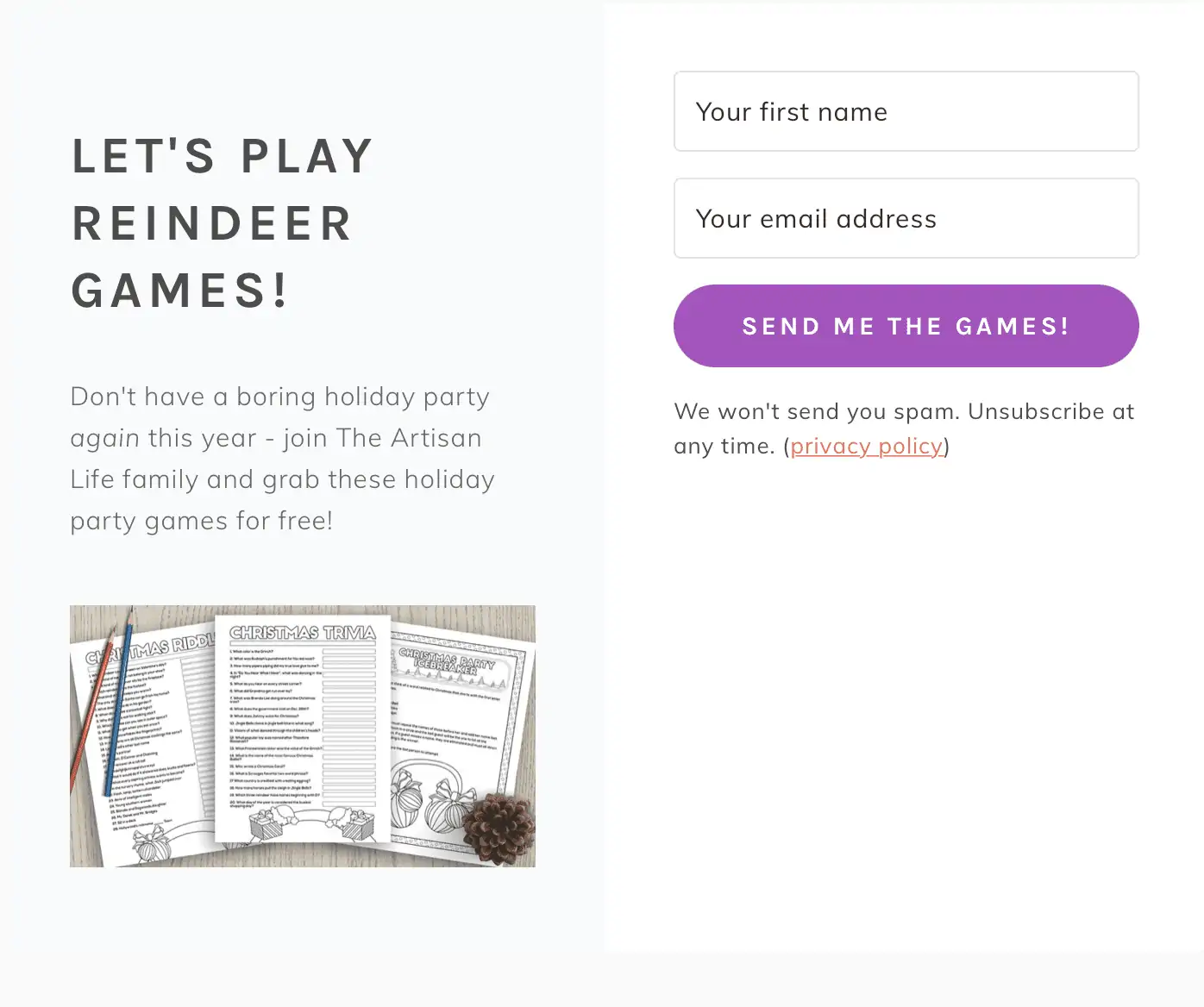a box showing where to downlaod christmas game printables