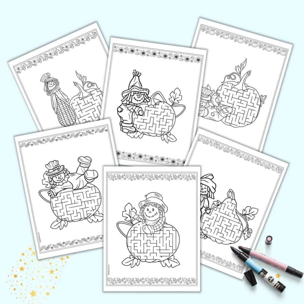 Free Fall Maze Printables for Pre k and Kindergarten The Artisan Life Free Fall Maze Printables for Pre k and Kindergarten The Artisan Life
