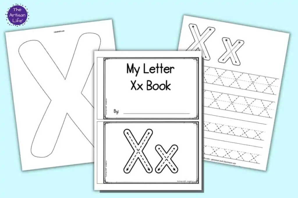 x bubble letter