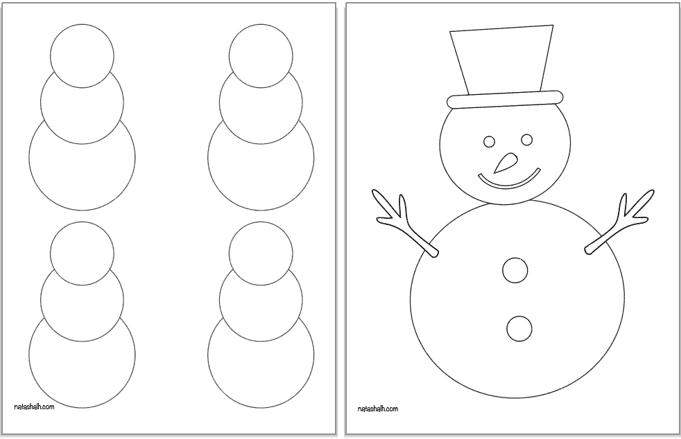 Printable Snowman Patterns