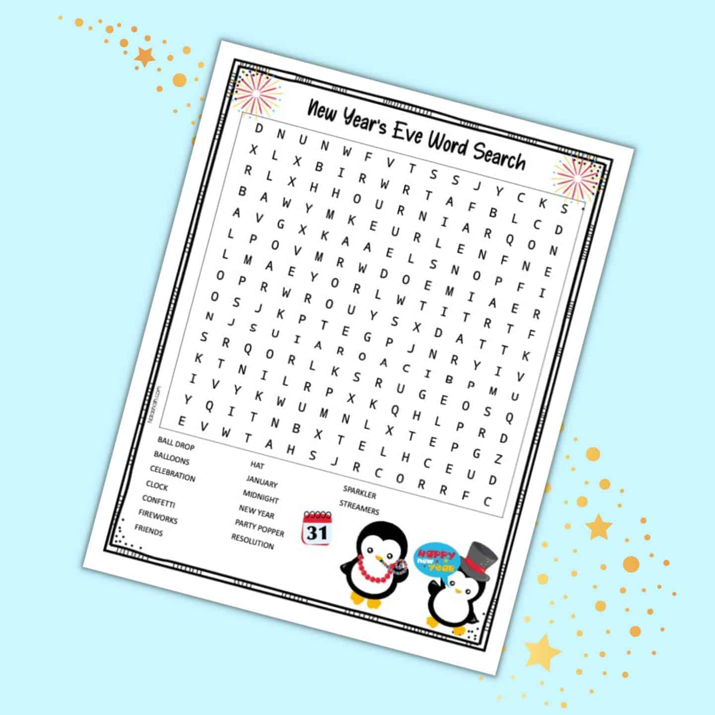 11+ Drawing Word Search
