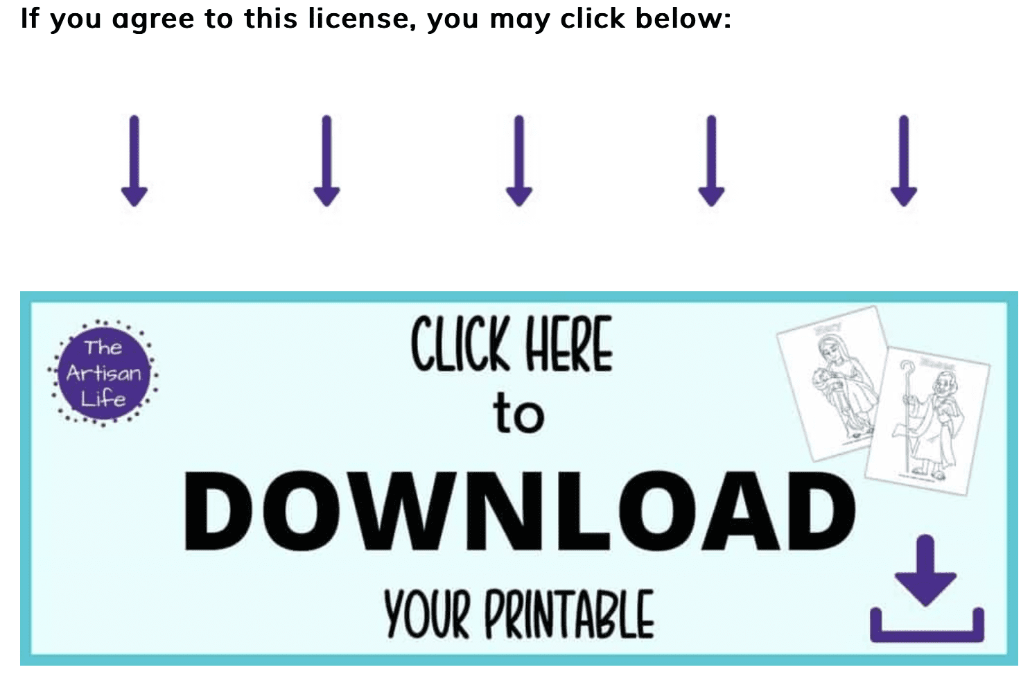 click here to download free printable bible character coloring pages