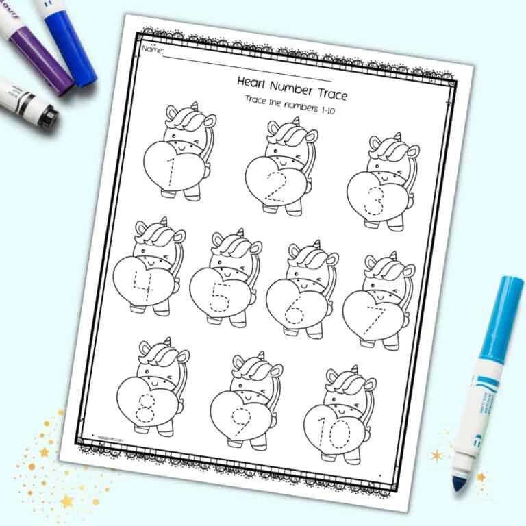Free printable 150 number chart the artisan life