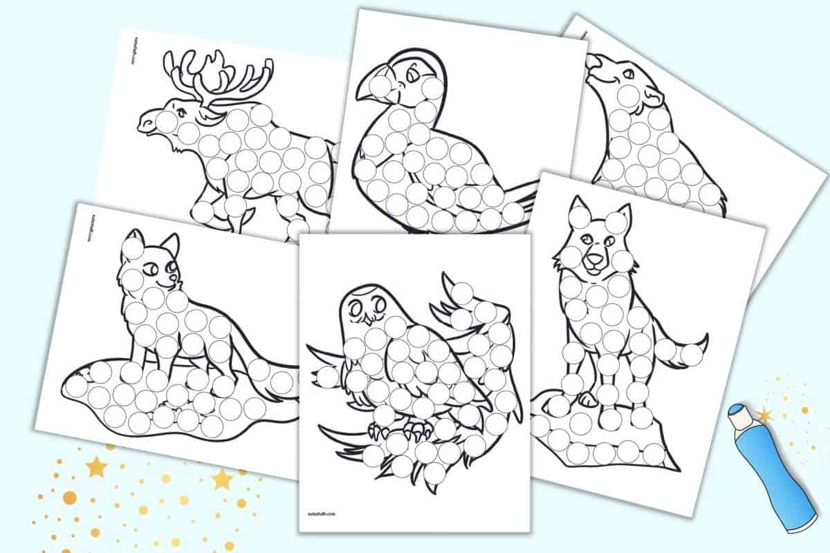 15 Free Arctic Animals Preschool Printables