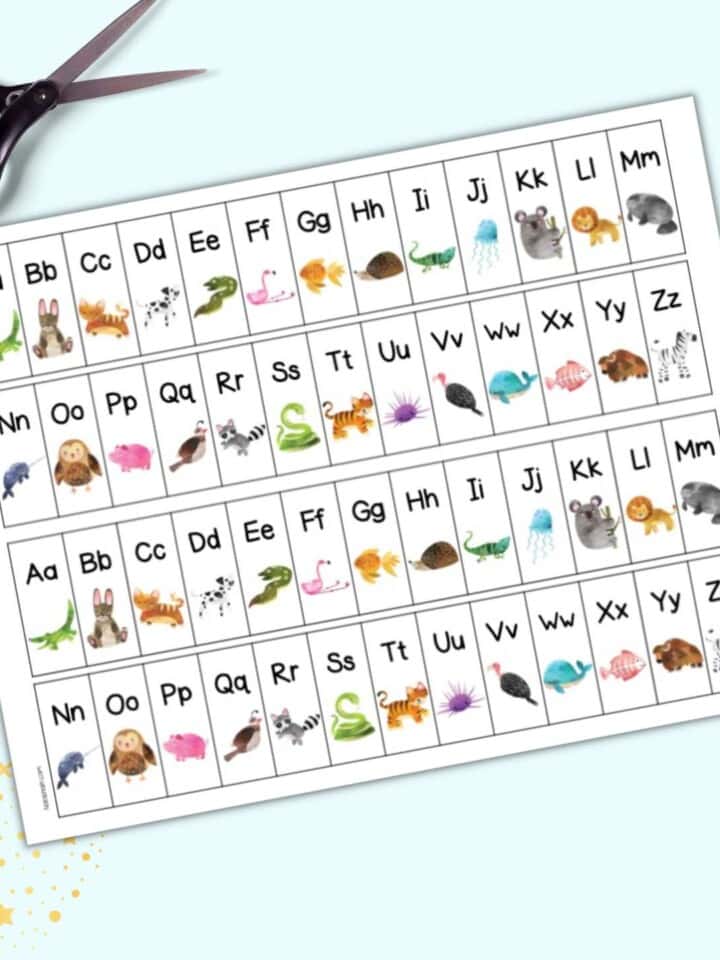 Alphabet Tracing Worksheets - The Artisan Life