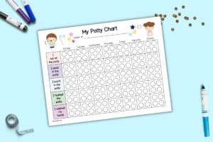 Free Printable Potty Training Chart - The Artisan Life