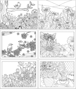 15+ Spring Coloring Pages - Free Printable Spring Adult Coloring Pages ...