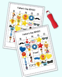Free Printable Father's Day Bingo - The Artisan Life