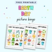 Free Printable Earth Day Bingo cards - The Artisan Life