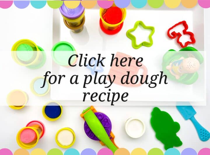 text "click here for a play dough recipe"