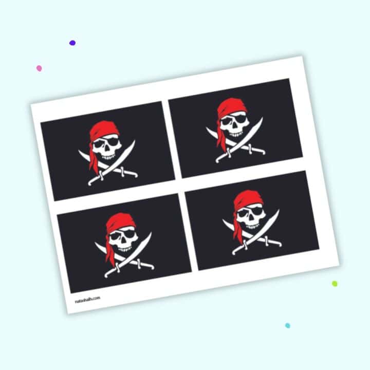 Free Printable Pirate Flags The Artisan Life