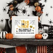 Free Printable Halloween Candy Bowl Signs The Artisan Life Free Printable Halloween Candy Bowl Signs The Artisan Life