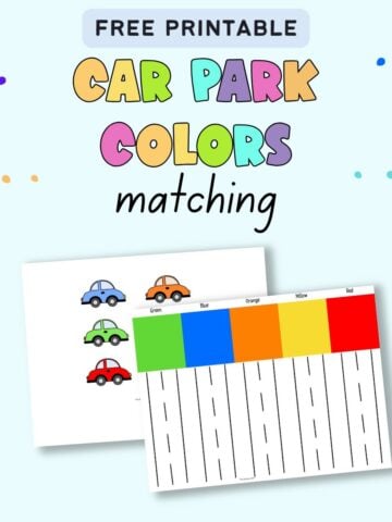 text "click here to download your free printables" (car park color matching)