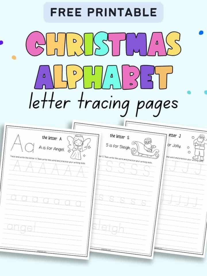 Alphabet Tracing Worksheets - The Artisan Life