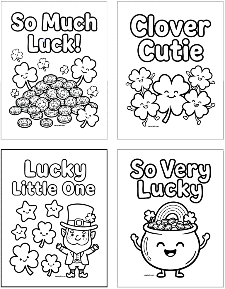 Fun St Patrick's Day Coloring Pages - The Artisan Life