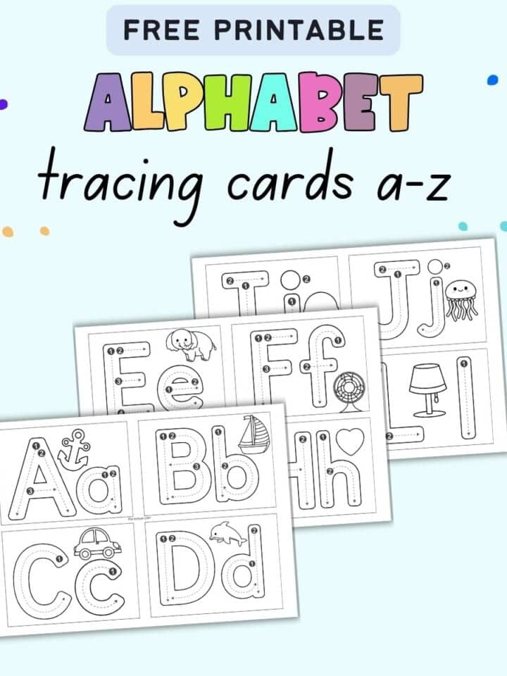 Free Printable Alphabet Handprint Crafts - The Artisan Life