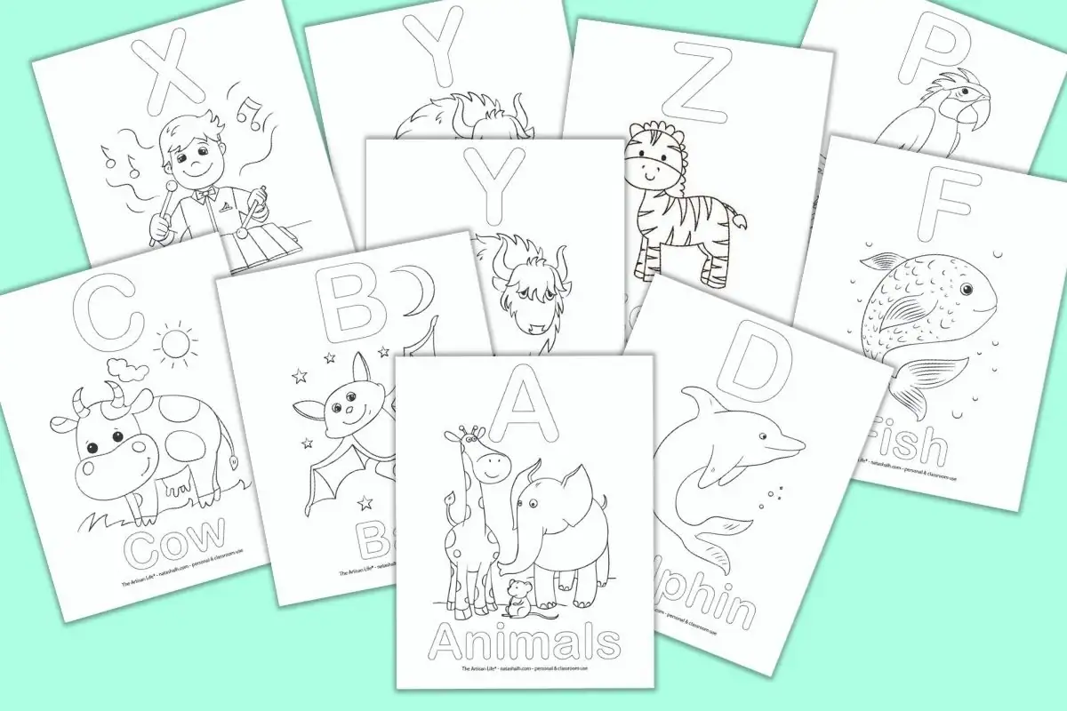 coloring pages with bubble letters to color and beginning letter sound words in a bubble fond to rainbow write or color