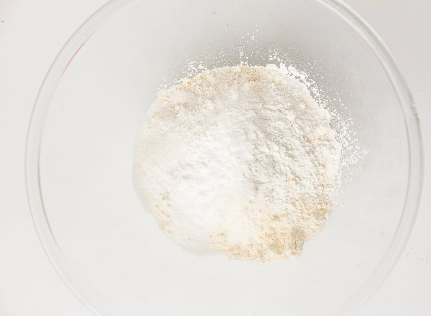 dry ingredients for sourdough discard pancakes