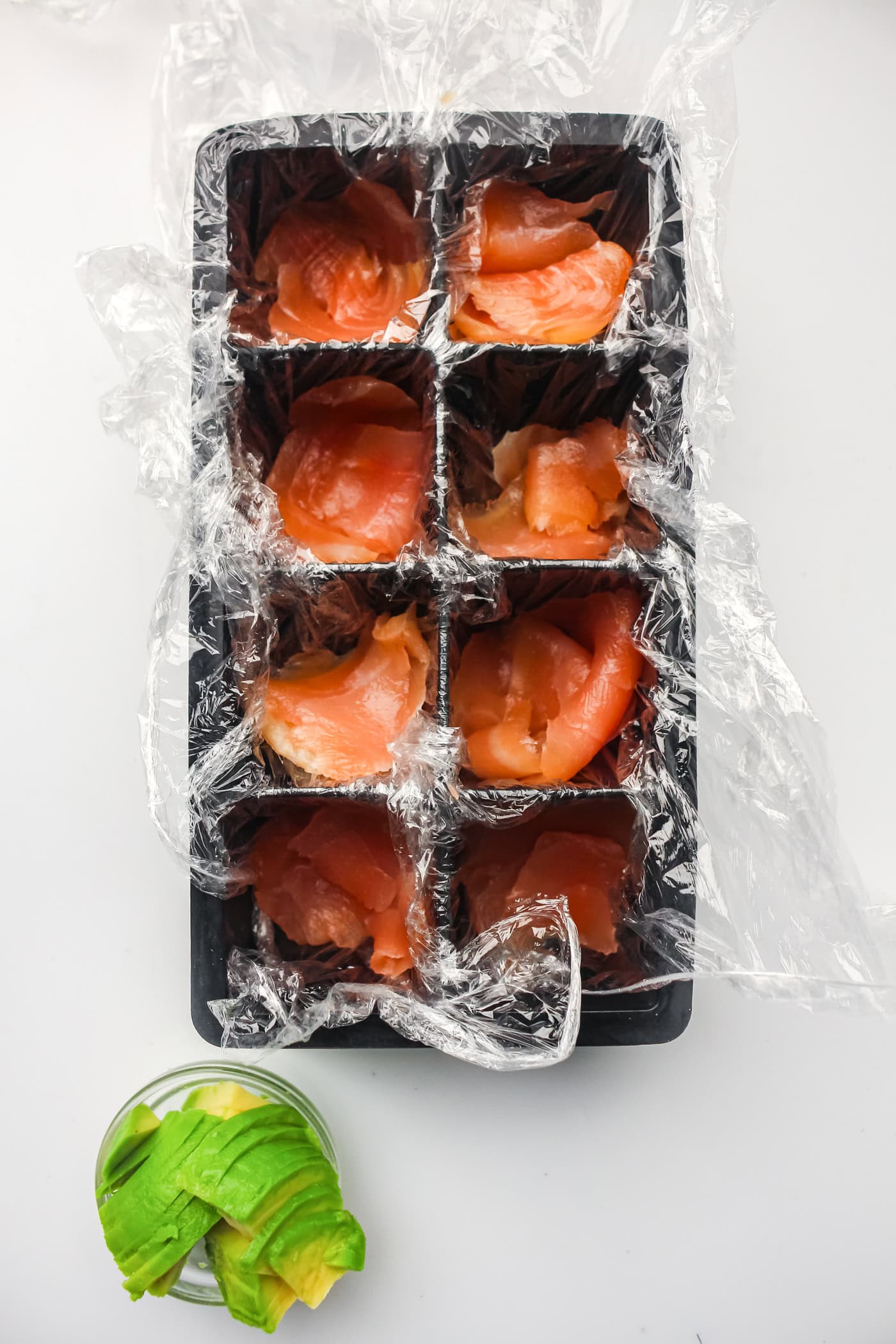 ice cube tray with salmon for ice cube tray sushi salmon rolls
